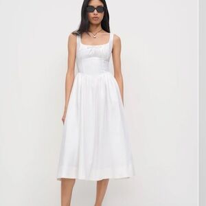 Reformation Balia Linen Dress